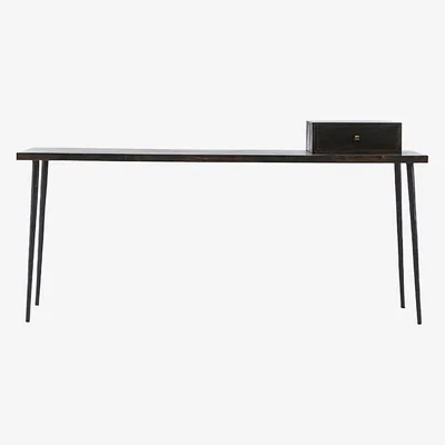 Amara House Doctor - Club Console Table - Black Stained Wood