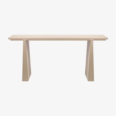 Amara Giobagnara - La Linea Console Table - Cappuccino G42/Mokka G25