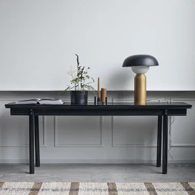Amara House Doctor - Barki Console Table - Black