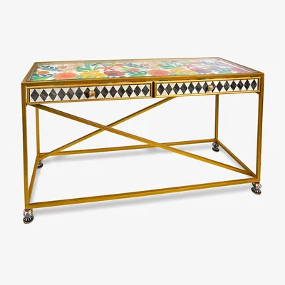 Amara MacKenzie-Childs - Ogee Console Table - Multi