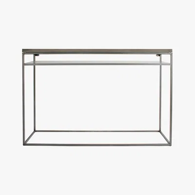 Amara Lyon Beton - Perspective Console with Shelf
