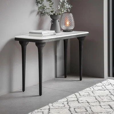 Atkin & Thyme CONE CONSOLE TABLE - BLACK