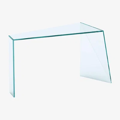 Barker and Stonehouse Tonelli Penrose Console Table, Clear | Barker & Stonehouse