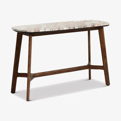 Barker and Stonehouse Cresta Console Table, Brown Wood | Barker & Stonehouse