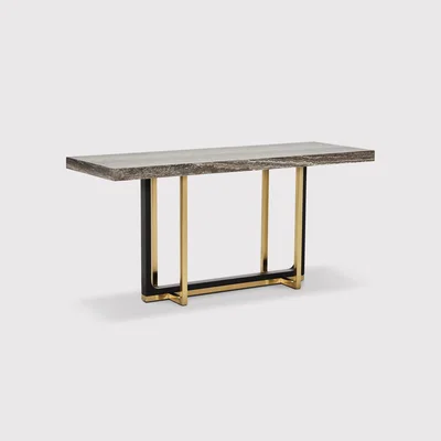 Barker and Stonehouse Dice Console Table, Neutral | Barker & Stonehouse