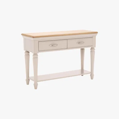Barker and Stonehouse Bambury Console Table, Stone
