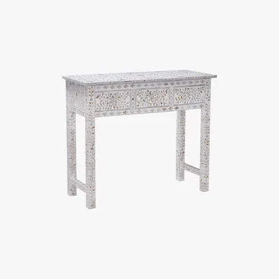 Barker and Stonehouse Clipper Console Table, Mother Of Pearl