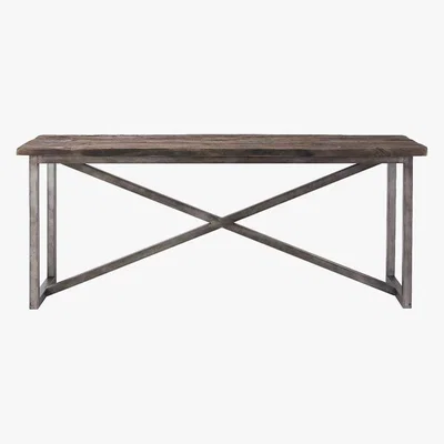 Barker and Stonehouse Timothy Oulton Axel Reclaimed Wood Console Table