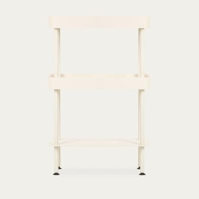 Bombinate.com Piazza Beige Nolle Console 3-tier with Feet