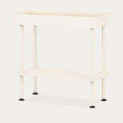 Bombinate.com Piazza Beige Nolle Console 2-tier with Feet