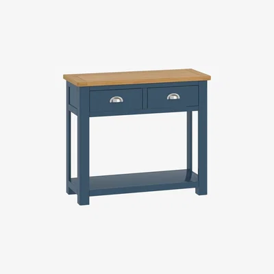 The Cotswold Company Westcote Inky Blue Console Table