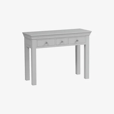 The Cotswold Company Chantilly Pebble Grey Console Desk