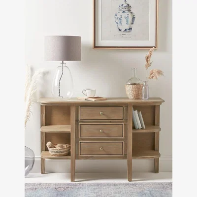 Cox and Cox Camille Display Console - Natural