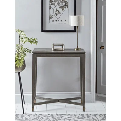 Cox and Cox Oak Parquet Style Console Table