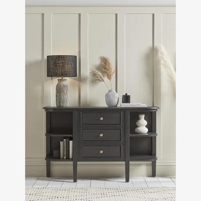 Cox and Cox Camille Display Console - Black