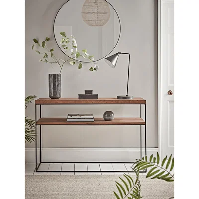Cox and Cox Frame Slim Console Table