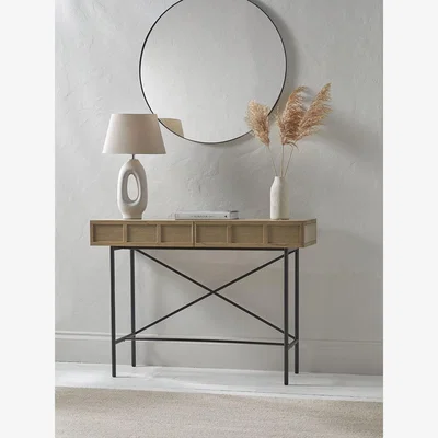 Cox and Cox Panelled Console Table