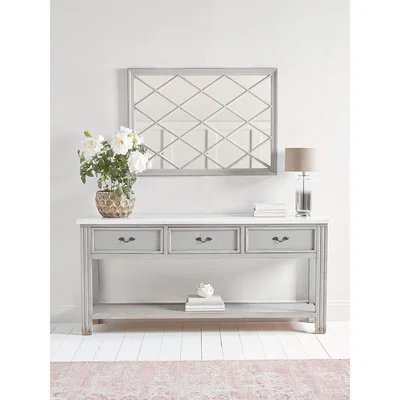 Cox and Cox NEW Grand Marble Console Table