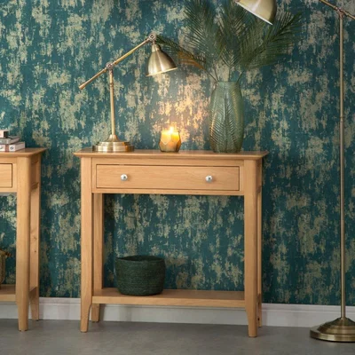 Chiltern Oak Furniture Bergen Oak Console Table