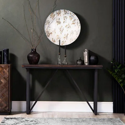Chiltern Oak Furniture Shoreditch Industrial Console Table