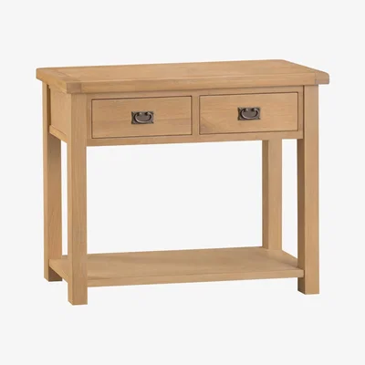 Chiltern Oak Furniture Winchester Oak Medium Console Table