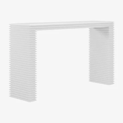 Cuckooland LPD Zen White Console Table