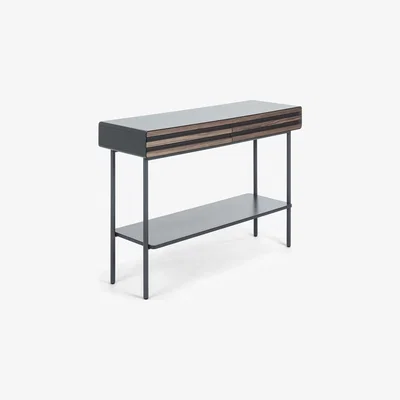 Cuckooland Mahon Console Table in Walnut Veneer