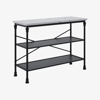 Cuckooland LPD Fairmont Marble Effect Console Table