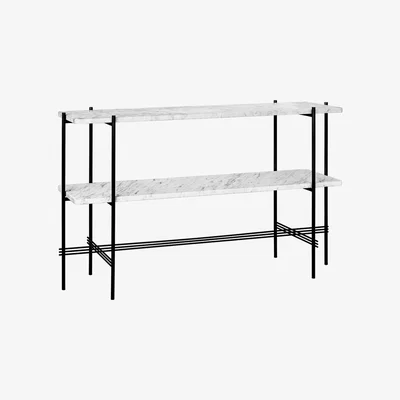 The Conran Shop TS Console Double Rack Black Base