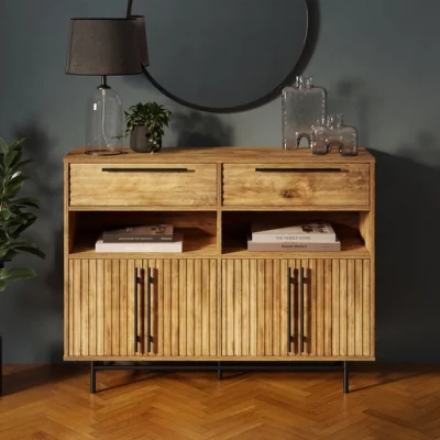Dunelm Bryant Hallway Console Table with Shoe Storage