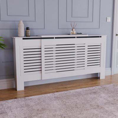 Dunelm Return - Vida Designs Milton Adjustable Radiator Cover, White