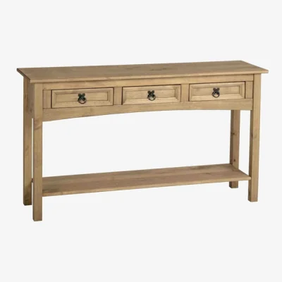 Dunelm Return - Corona 3 Drawer Console Table