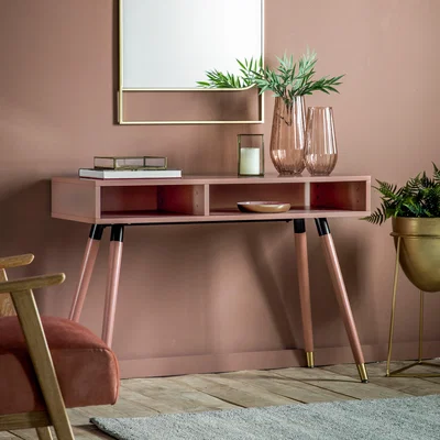 Dunelm Whittier Console Table Pink