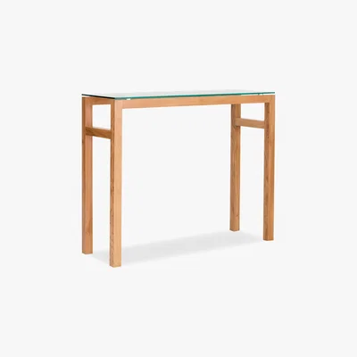 Dunelm Tribeca Oak Console Table Natural