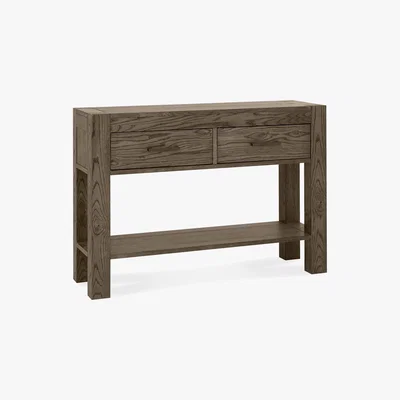 Dunelm Turin Console Table Wood (Brown)