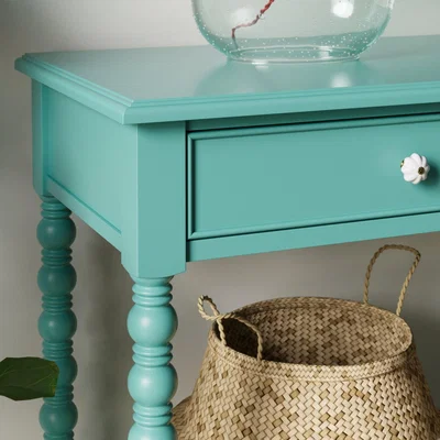 Dunelm Pippin Console Table Aqua