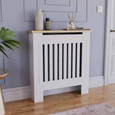 Dunelm Return - Vida Designs Arlington Radiator Cover, Small White