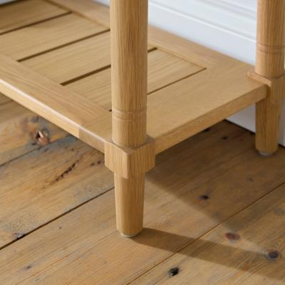 Dunelm Churchgate Walcote Console Table, Oak Oak