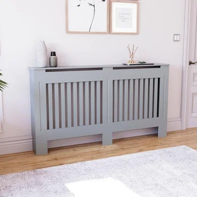 Dunelm Return - Vida Designs Chelsea Radiator Cover, Grey Large