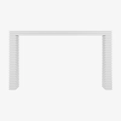 Dunelm Zen Console Table White