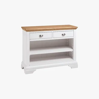Dunelm Eaton Two Tone Console Table Cream