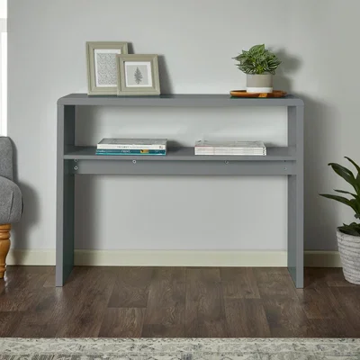 Dunelm Knox Compact Console Table Grey