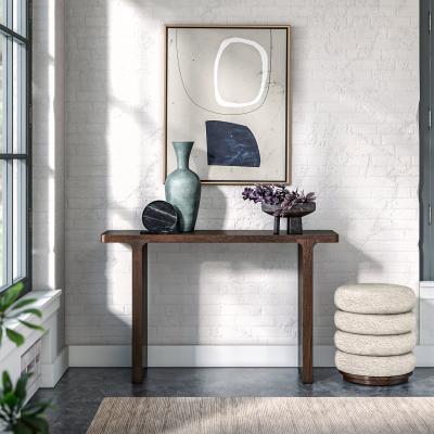 Dunelm California Console Table Dark Oak