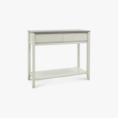 Dunelm Bergen Console Table Grey