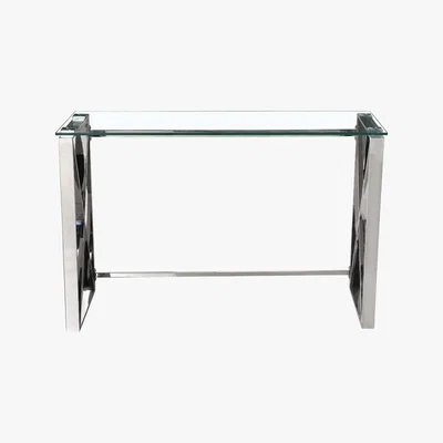 Dunelm 5A Fifth Avenue Madison Console Table Chrome