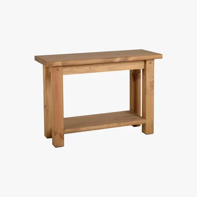 Dunelm Tortilla Console Table Natural