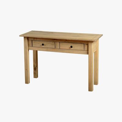 Dunelm Panama Console Table Brown