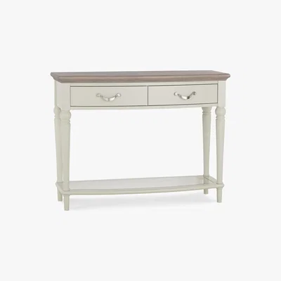 Dunelm Sophia Grey Console Table Grey