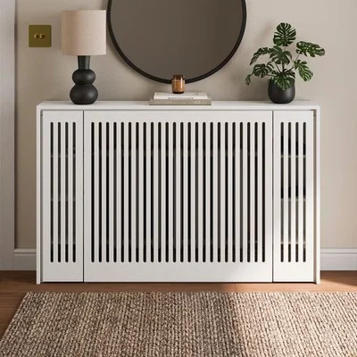 Dunelm Mary Wide 2 Door Radiator Cover