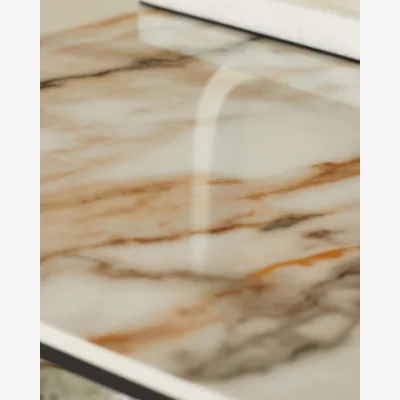 Danetti Georgia natural ceramic small console table